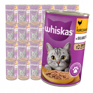 Whiskas v želé s kuracím mäsom 400 g